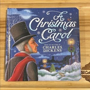 Igloo 'A Christmas Carol' Blue and White Hardcover